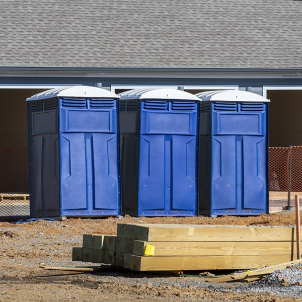 are there any restrictions on what items can be disposed of in the portable toilets in York Ohio